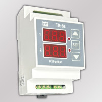 Терморегулятор ТК-6s (smart) PST двухканальный с 2-мя датчиками t (2х16А) Терморегулятор ТК-6s (smart) PST двухканальный с 2-мя датчиками t (2х16А)